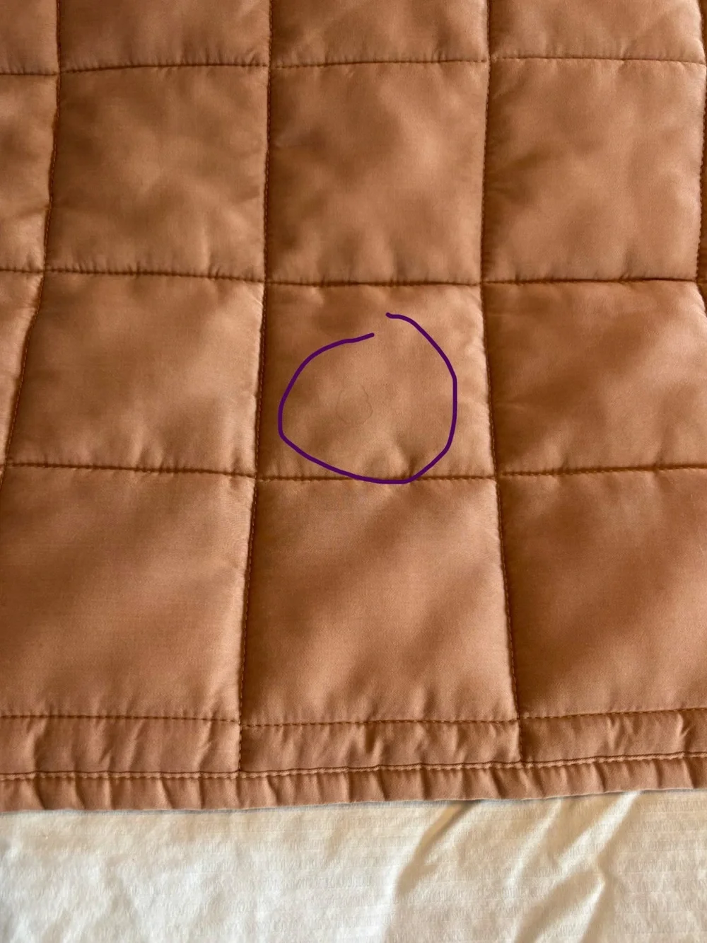 Quince Bamboo Box Quilt Set - King/Cali King - Clay - *Read Description*